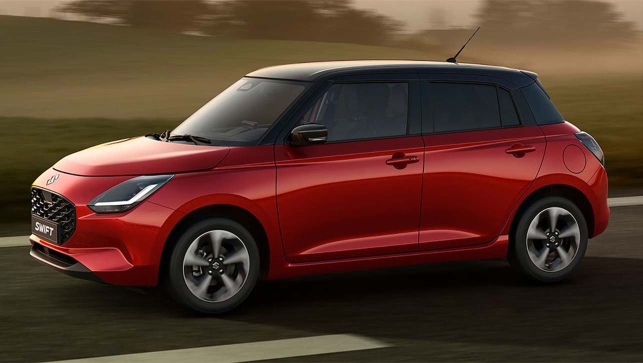 The new 2024 Swift looks an awful lot like the concept Suzuki took to the Japan Mobility Show.