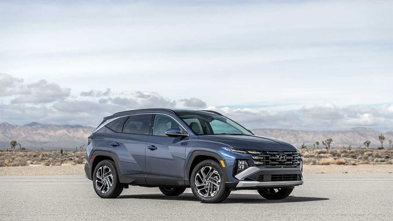 New hybrid family car alert! 2025 Hyundai Tucson SUV pricing and ...