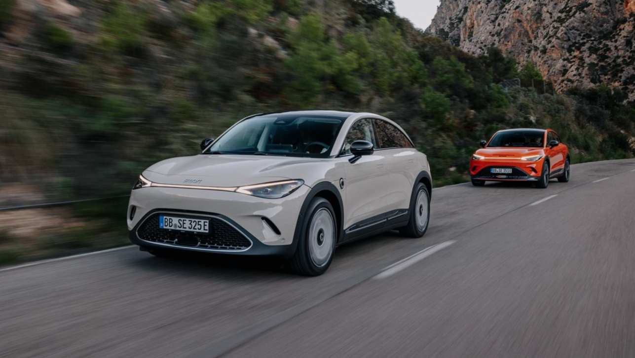 2025 Smart 1 and 3 electric cars Initial details confirmed for new