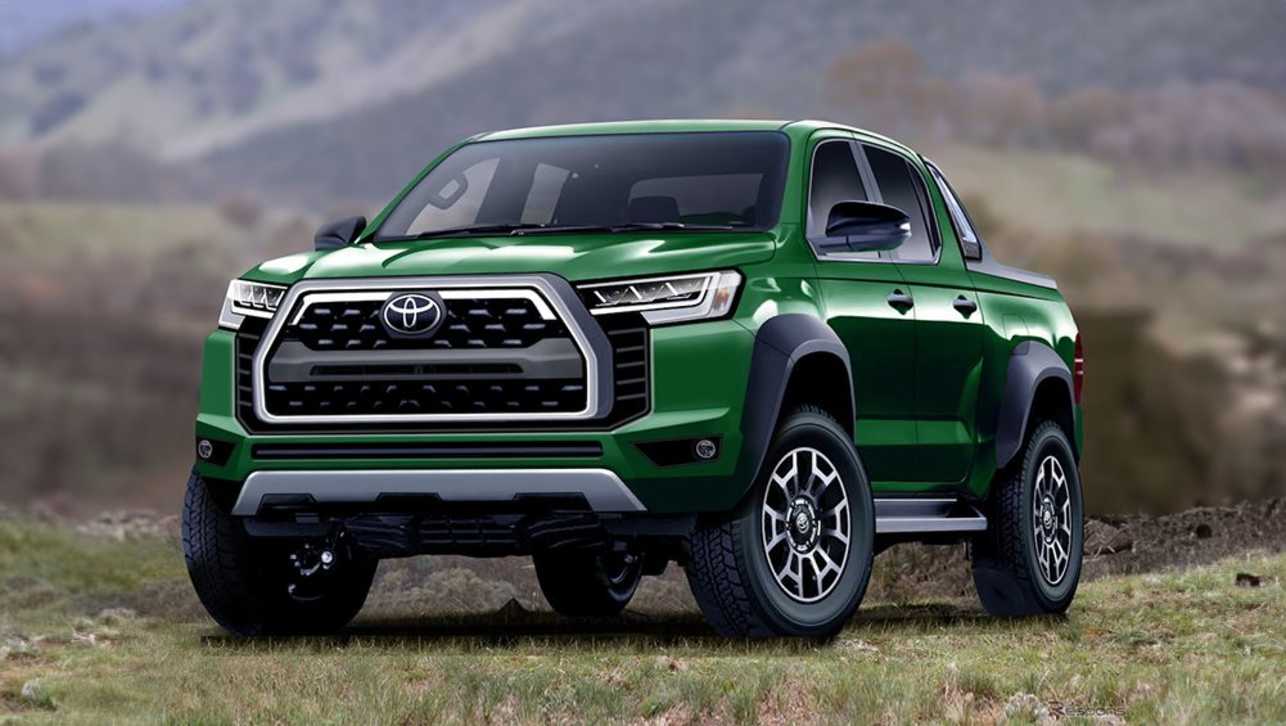 2026 Toyota HiLux render (Image: Thanos Pappas)