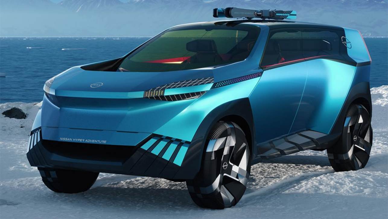 Nissan has unveiled another electric concept, this time a Patrol-style off-road EV called the Hyper Adventure.