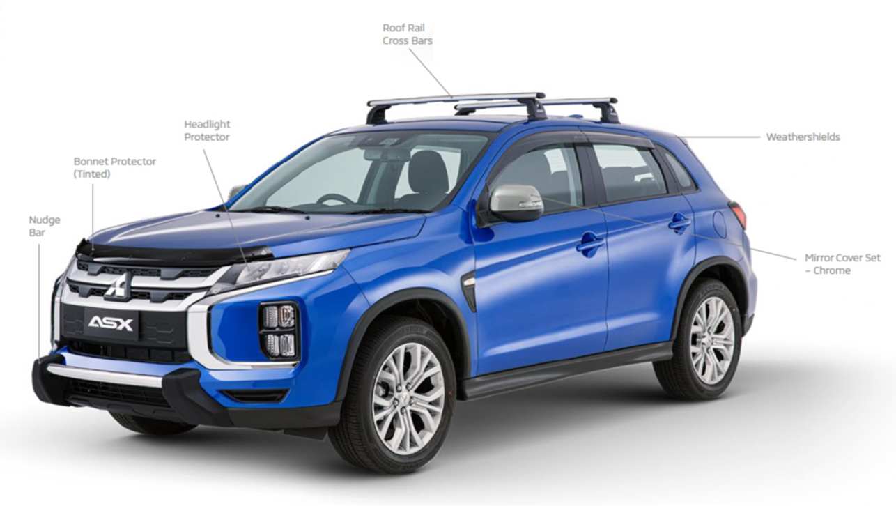 Mitsubishi ASX 2020 accessories detailed Car News CarsGuide