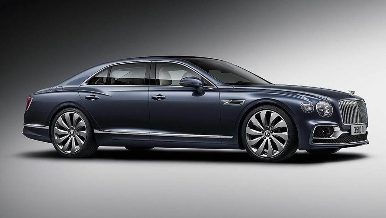 The new Bentley limousine packs a mighty punch from its 6.0-litre twin-turbo W12 engine.
