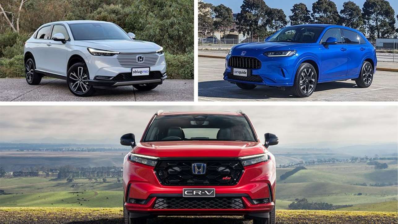 Honda’s SUV line-up includes the HR-V, ZR-V and CR-V and they are all impressive models.