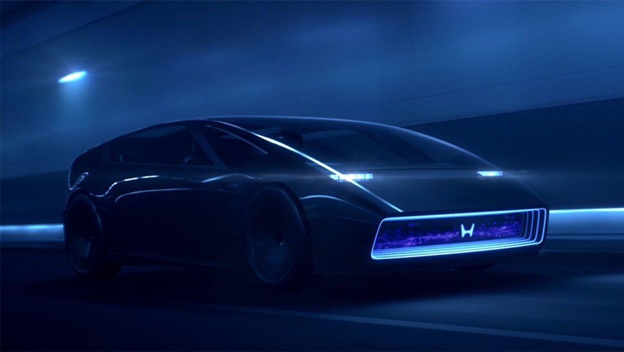 A future NSX would sit at the top of the new fully electric Honda 0 Series above models like the Saloon concept shown here.