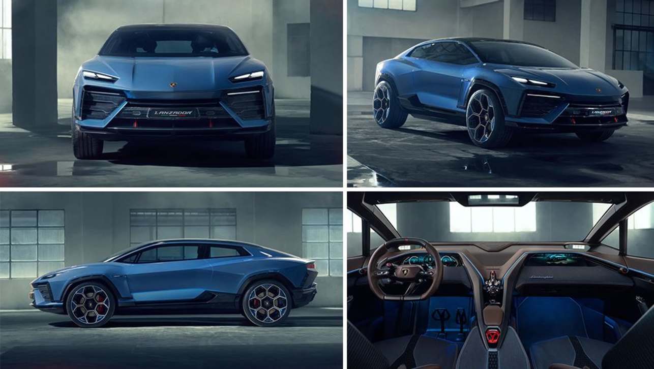 The concept is a preview of a “purely-electric fourth series production Lamborghini”.