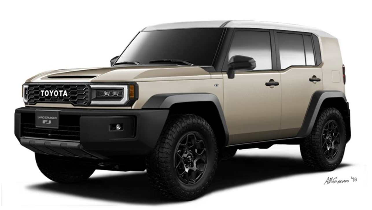The future Toyota LandCruiser FJ could well look like this. (Image credit: TopGear Phillipines)