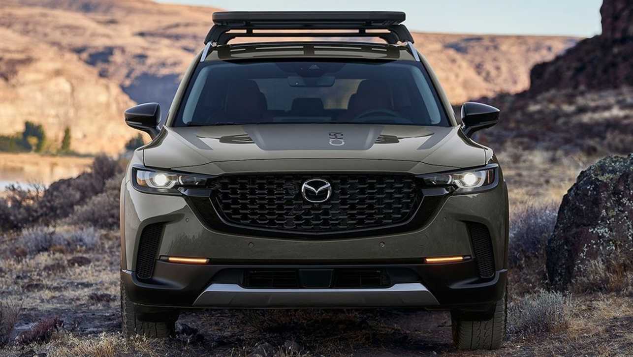 The Mazda CX-50 won’t be offered locally, but it targets the adventure-ready market that characterises many Australian buyers.