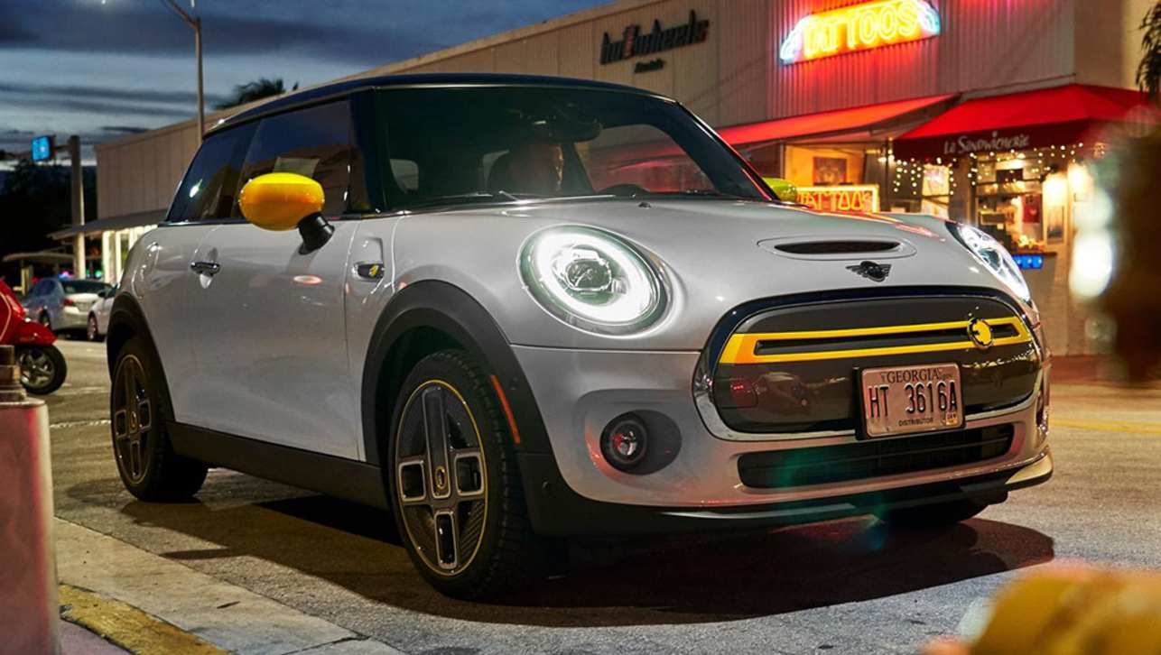 With a 32.6kWh battery, the Mini Electric Hatch can travel up to 233km on a single charge.