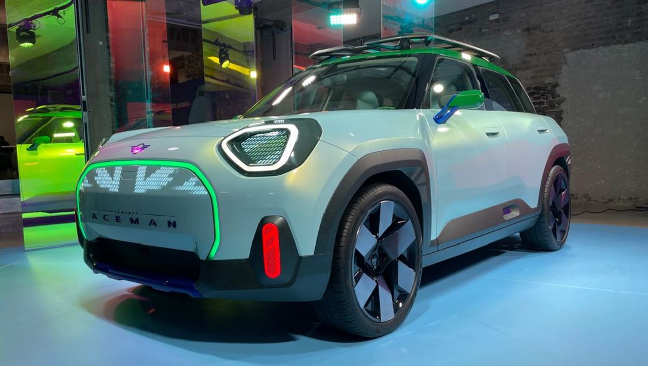 Mini s future revealed Aceman electric SUV to bring the fight to Volvo XC40 Mercedes Benz EQA Lexus UX300e and more Car News CarsGuide