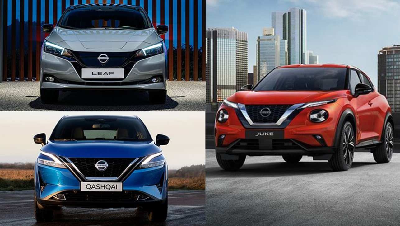 Three new electric versions of established Nissan names will be built in the UK.