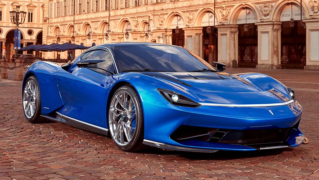 The Pininfarina Battista produces a staggering 1416kW and 2300Nm from its four electric motors.