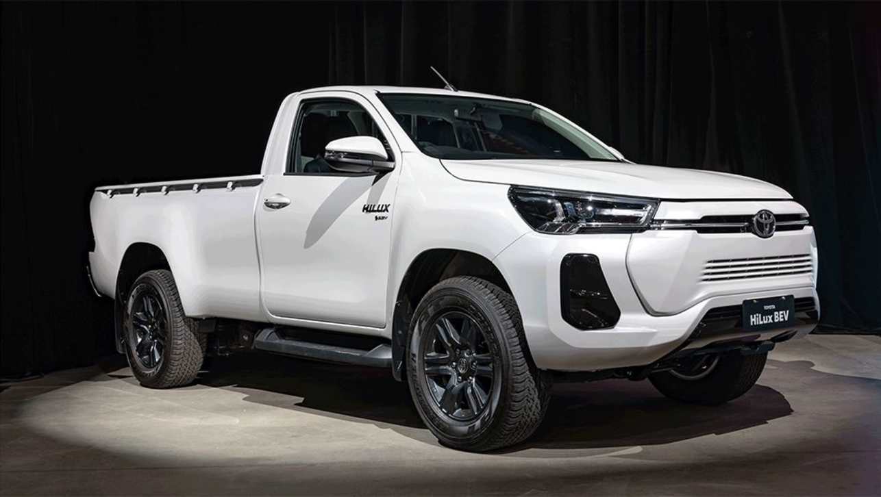 An electric Toyota HiLux ready within the next couple of years wouldn’t likely be for the Australian market.