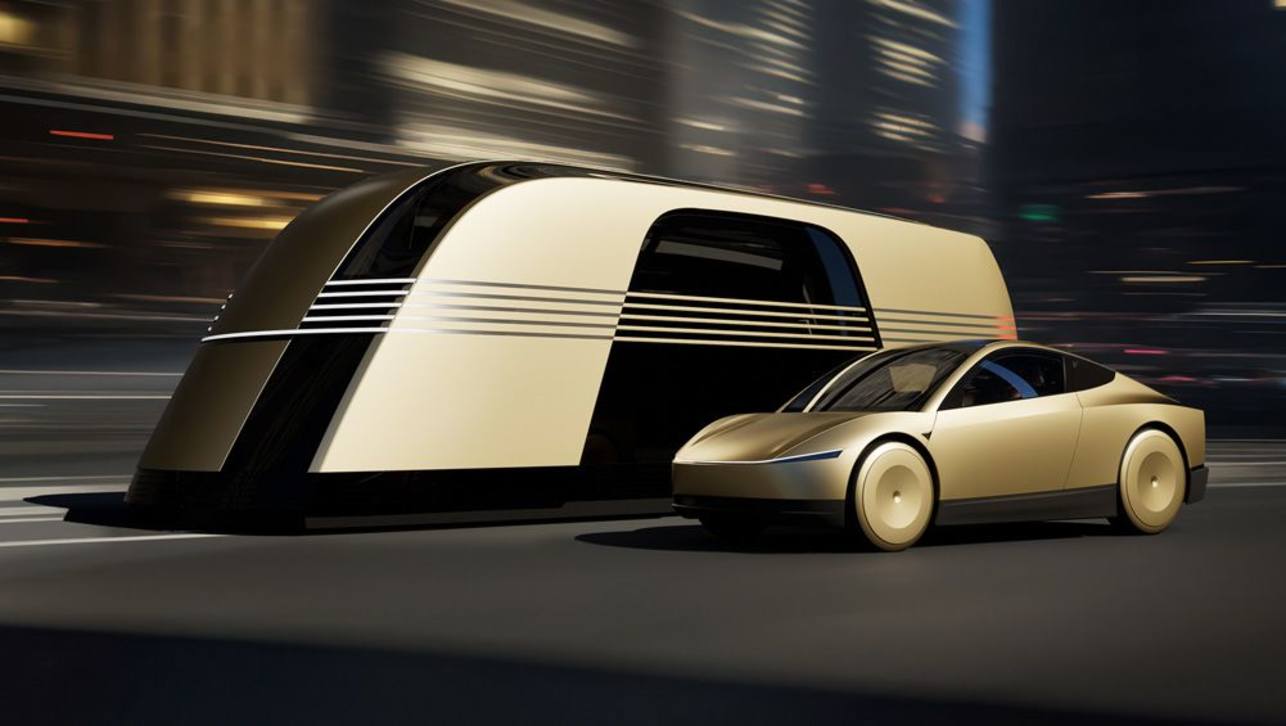 2025 Tesla Robotaxi and Robovan finally revealed Electric car pioneer promises the future but