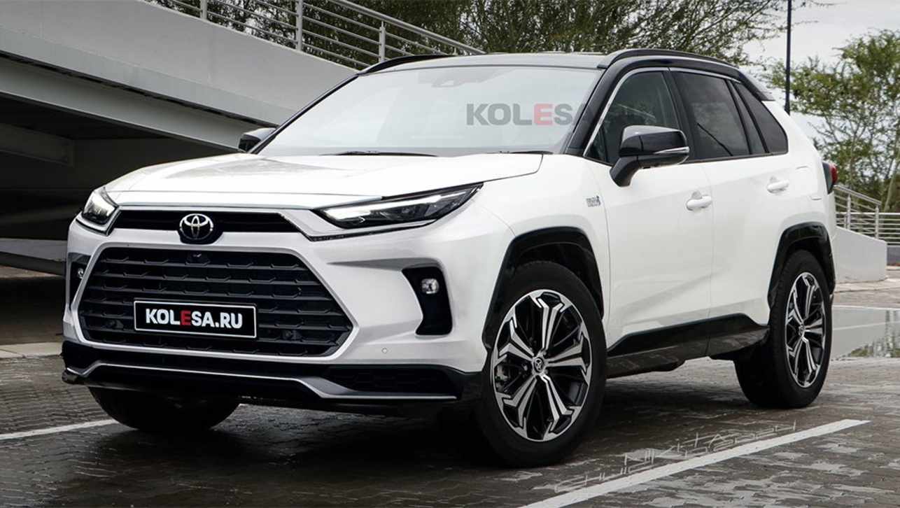 Previous RAV4 life cycles suggest a new gen is on the horizon, but will it look like this? (Image: Kolesa.ru)