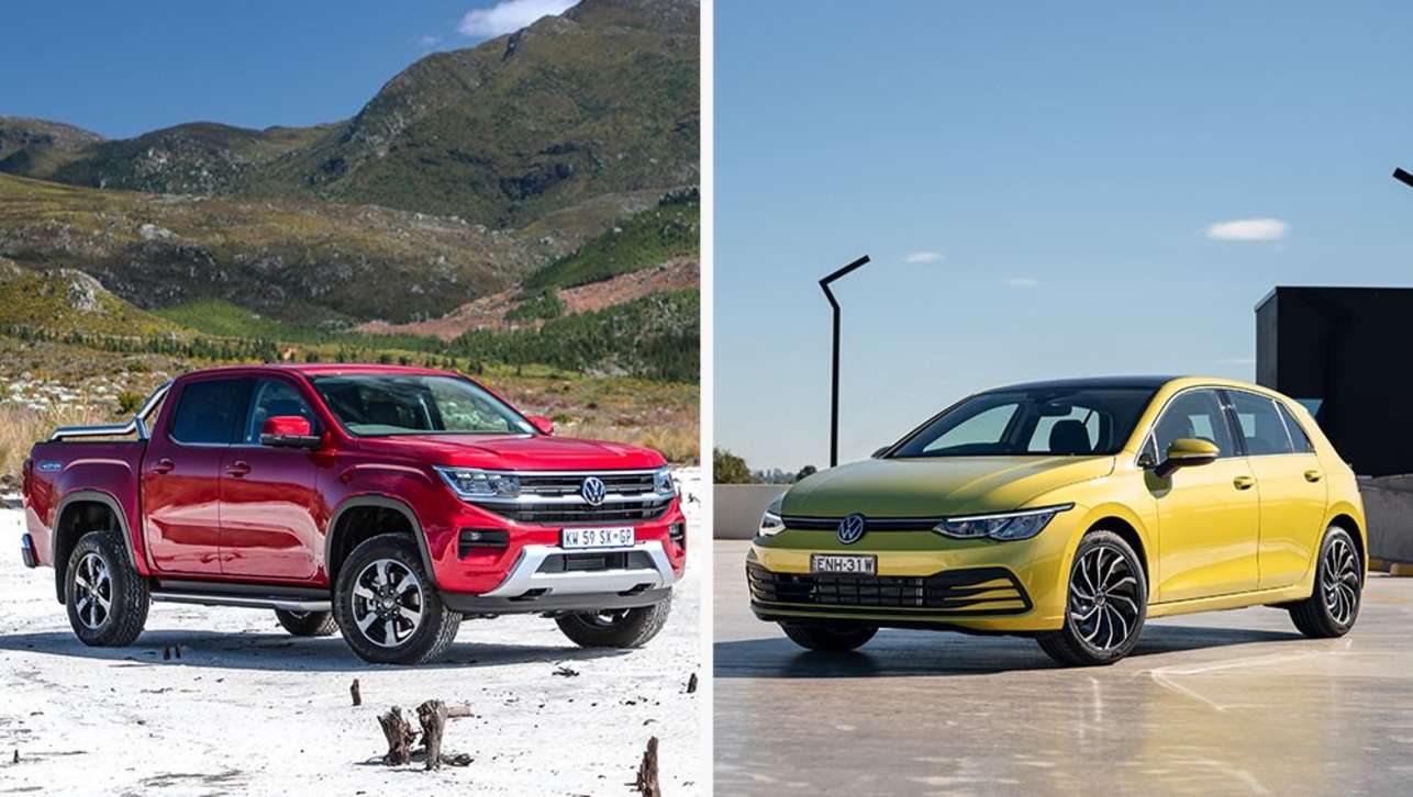 The Golf was once the top-selling VW model in Australia, but the new Amarok ute will become top dog.