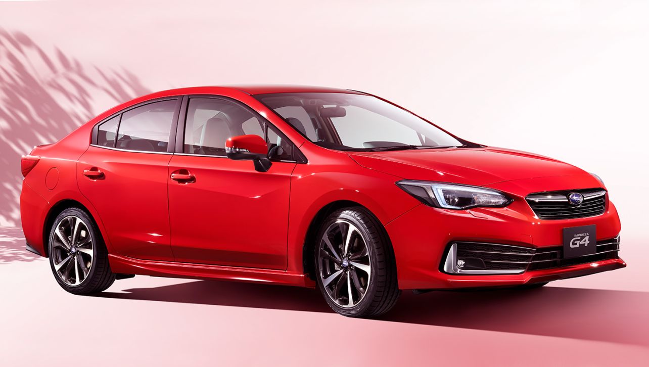Subaru Japan has unveiled an updated Impreza with more streamlined styling and a tweaked safety offering.