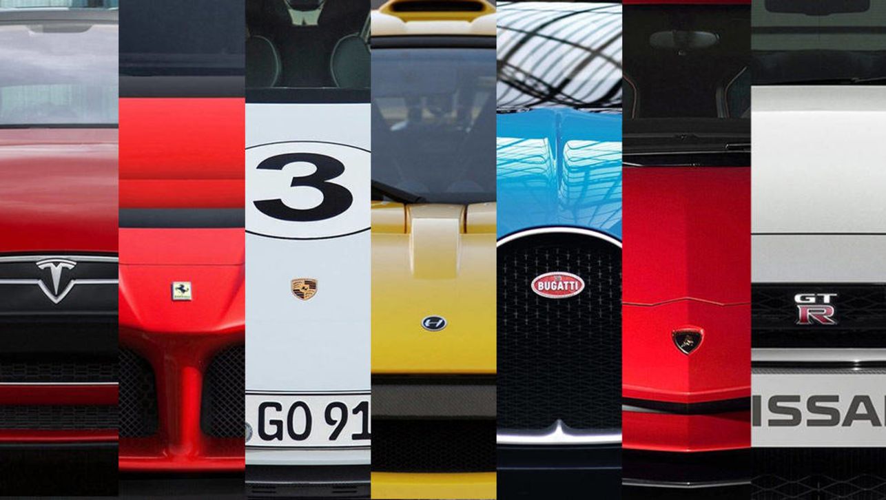 The fastest production cars in the world.