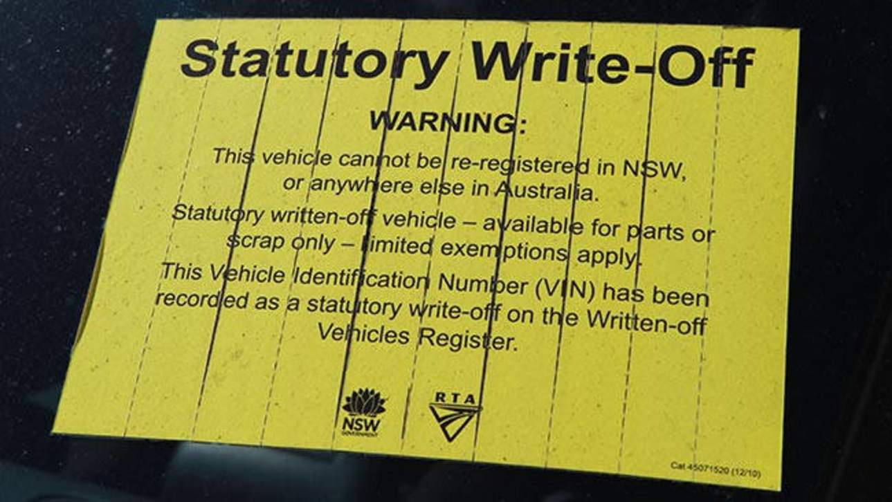 Why you should check the WrittenOff Vehicle Register Car Advice CarsGuide