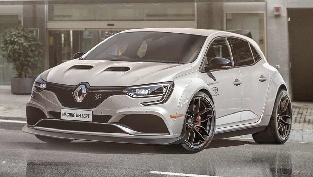 The Renault Megane Hellcat.