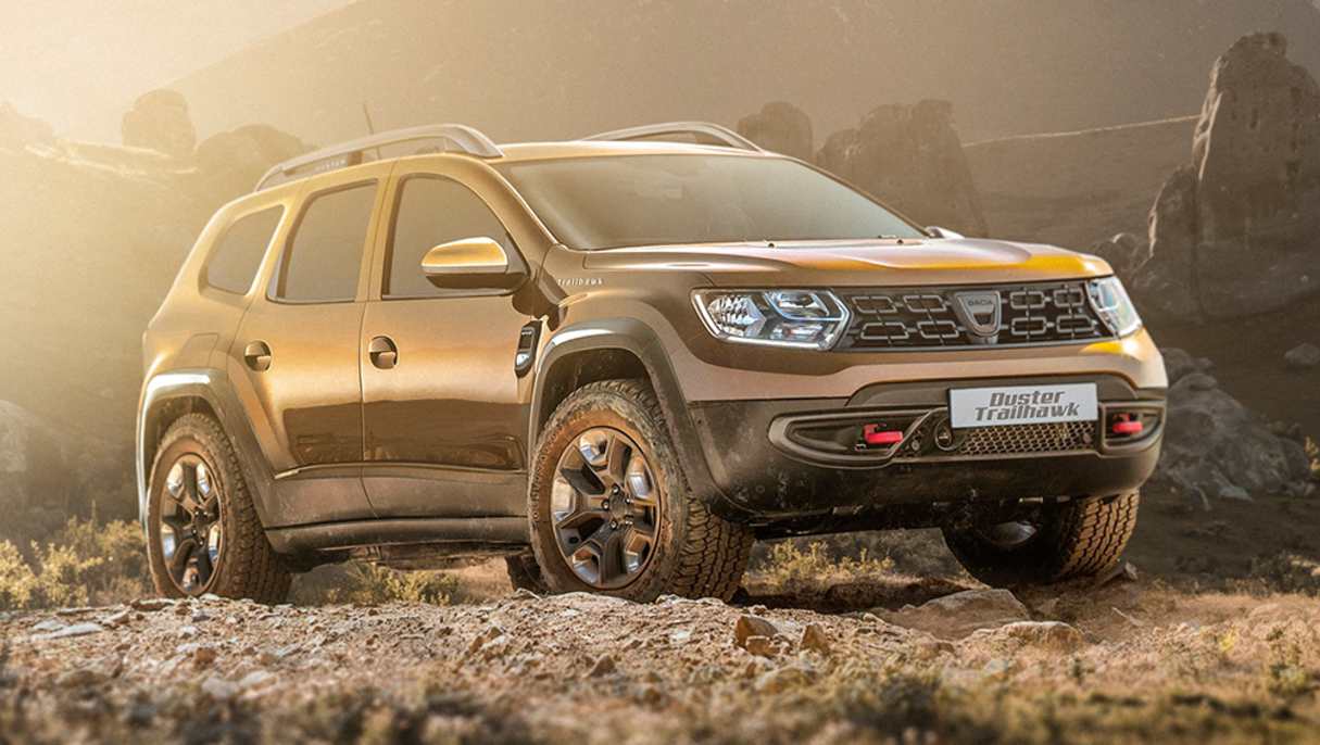 The Dacia Duster Trailhawk.