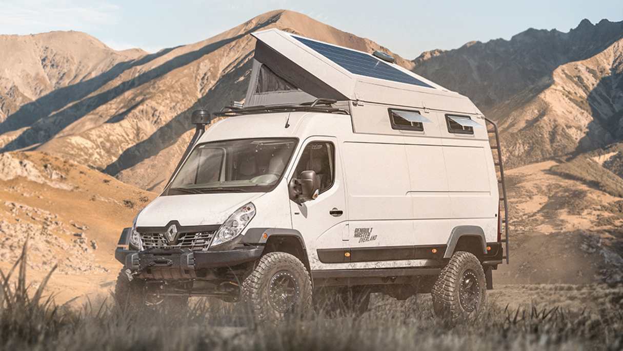 The Renault Master Overland Campervan.