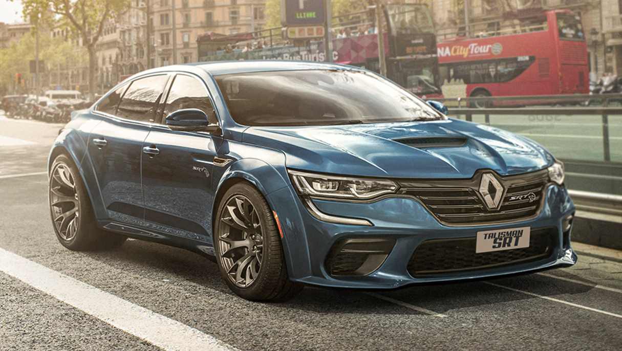 The Renault Talisman Widebody.