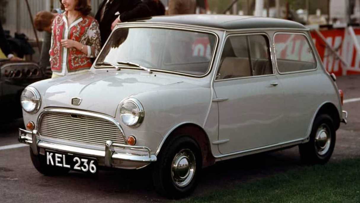 1964 Austin Mini Cooper.