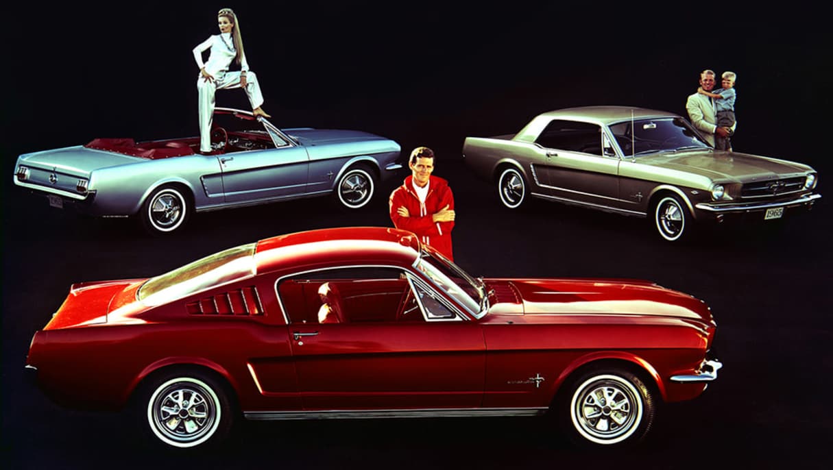 1965 Ford Mustang.