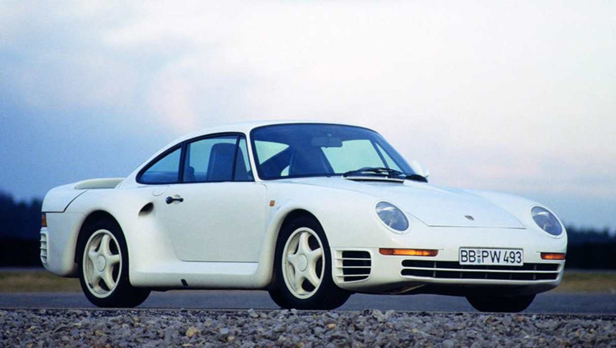 The 959 took the 911's design aesthetic to the extreme.