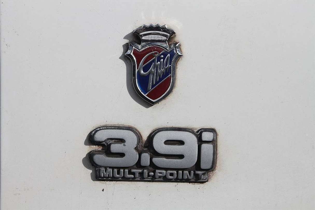 Previously a specialist coachbuilder, Ford subsequently used ‘Ghia’ to typically denote the most luxurious trim level of its cars, such as the 1990 Ford Fairmont Ghia. (image credit: Wiki Commons)