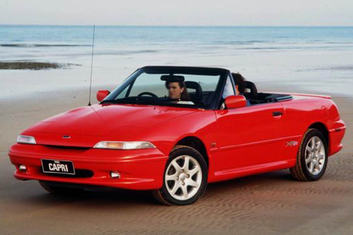 The last Capri was based on the Mazda 323.