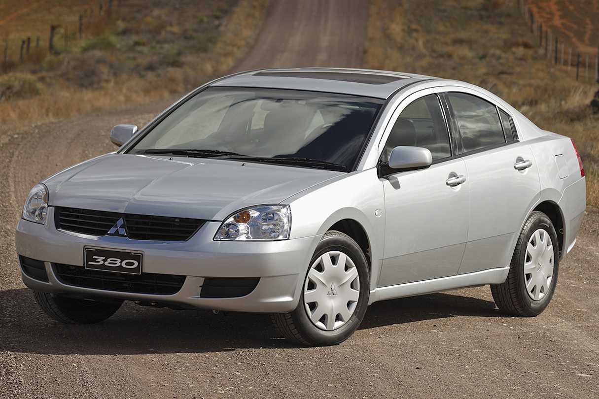 The 380 was Mitsubishi's last gasp at playing in what was then the big league in the Australian market.