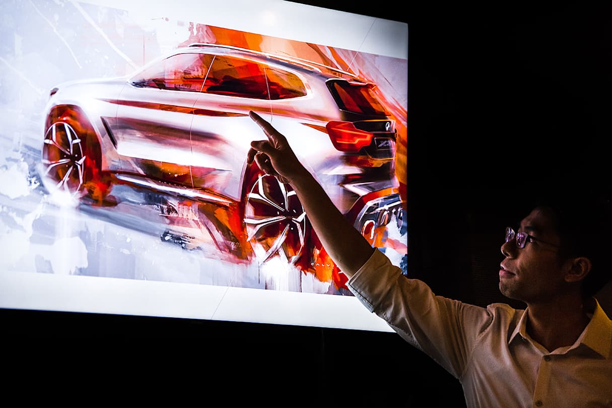The X3's exterior was designed by Australian Calvin Luk, who was tasked with making it
