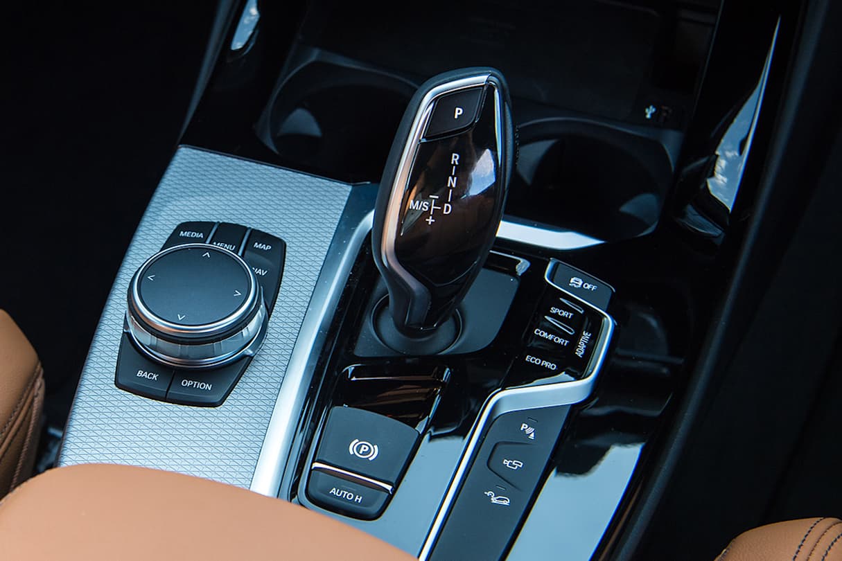 All X3s come with an eight-speed automatic that shuffles power to all four wheels.