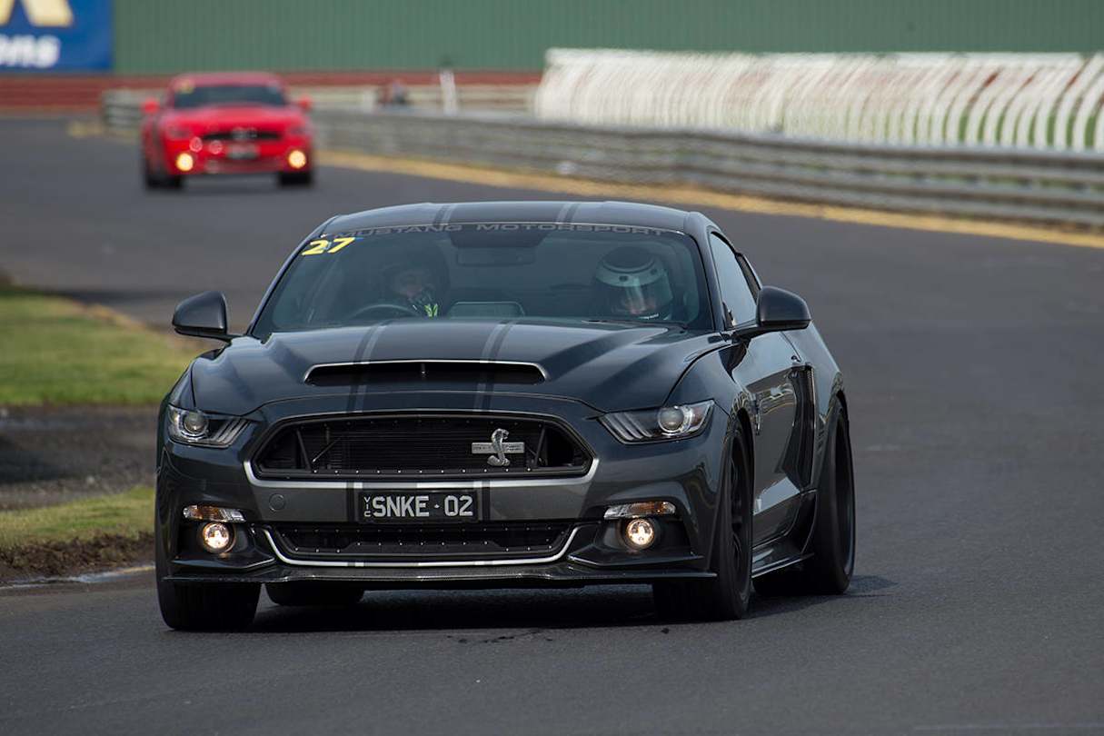 A Shelby Super Snake was just one for the few special Mustangs to hit the track.