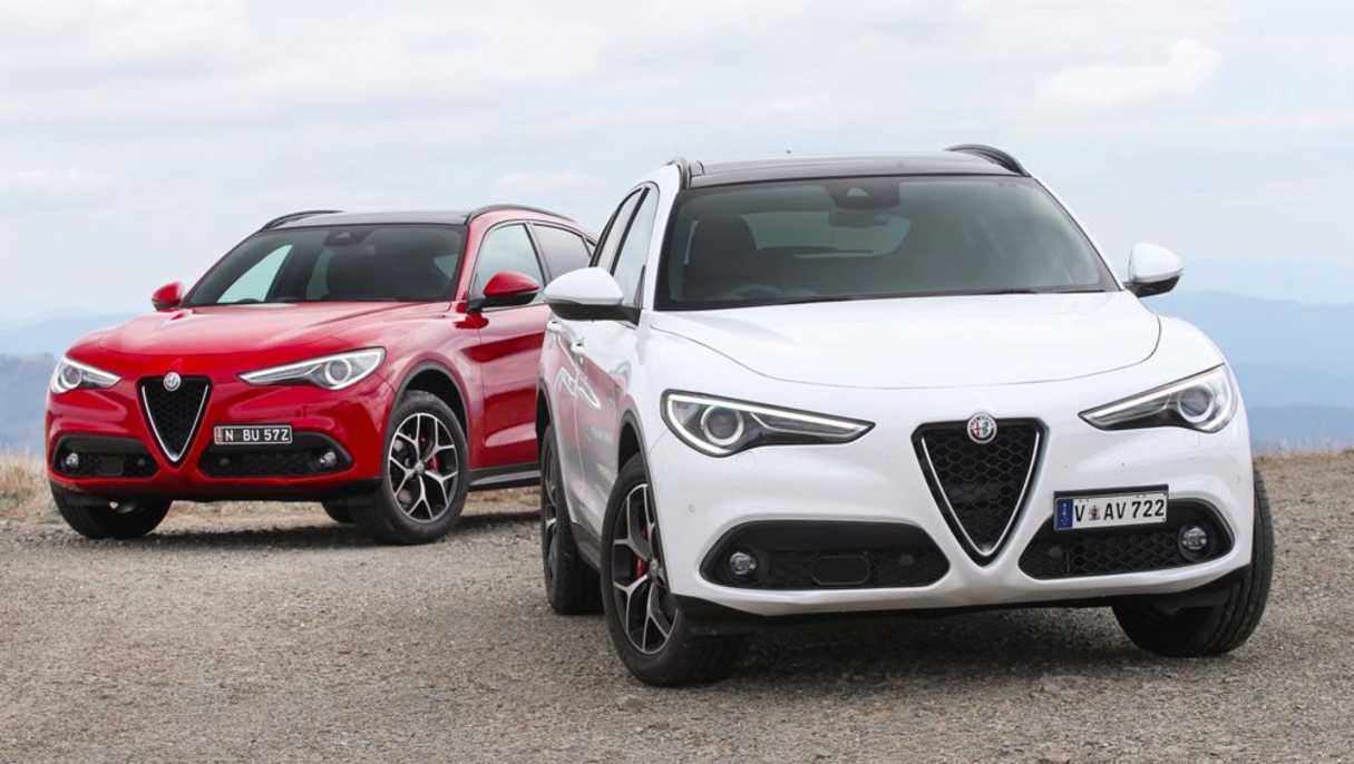The Alfa Romeo Stelvio pictured here.
