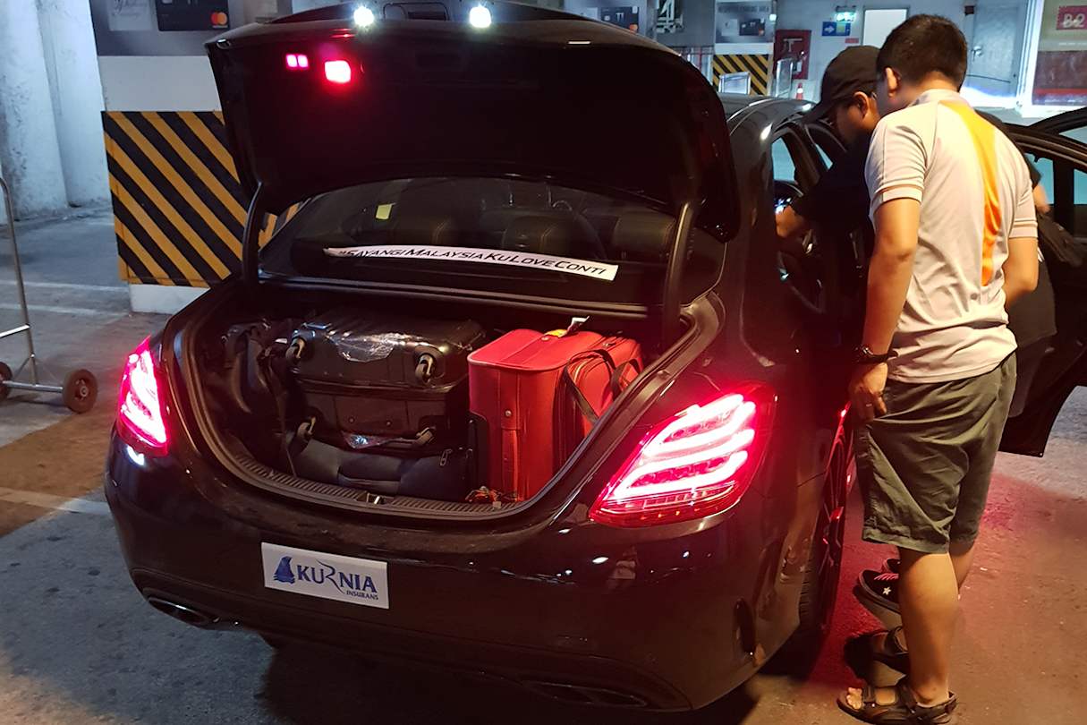 It might have a smaller boot, but the C43 is way faster.