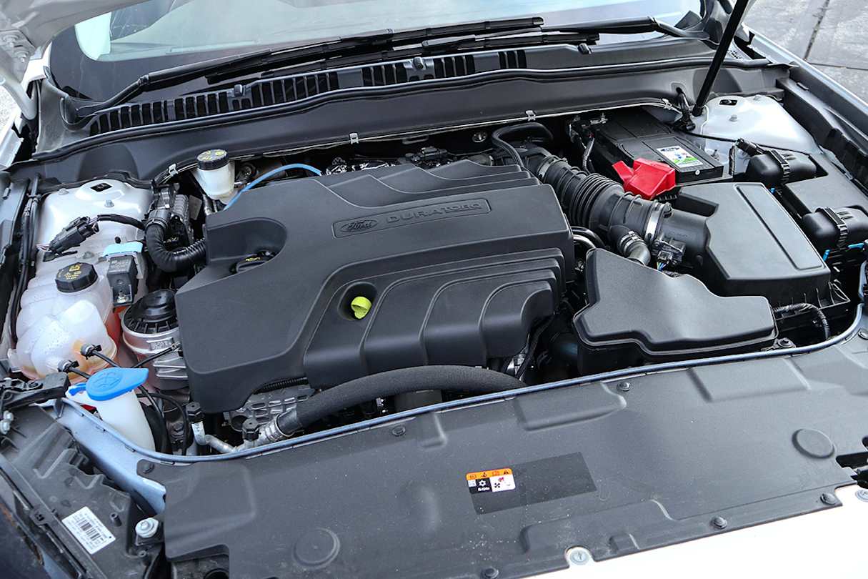 Ford’s 2.0-litre, turbocharged diesel engine produces 132kW /400Nm. (image credit: Tim Robson)