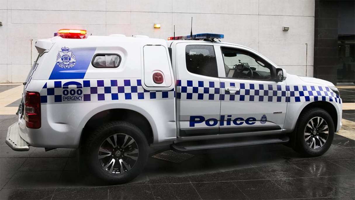 Holden Colorado Divisional Van.