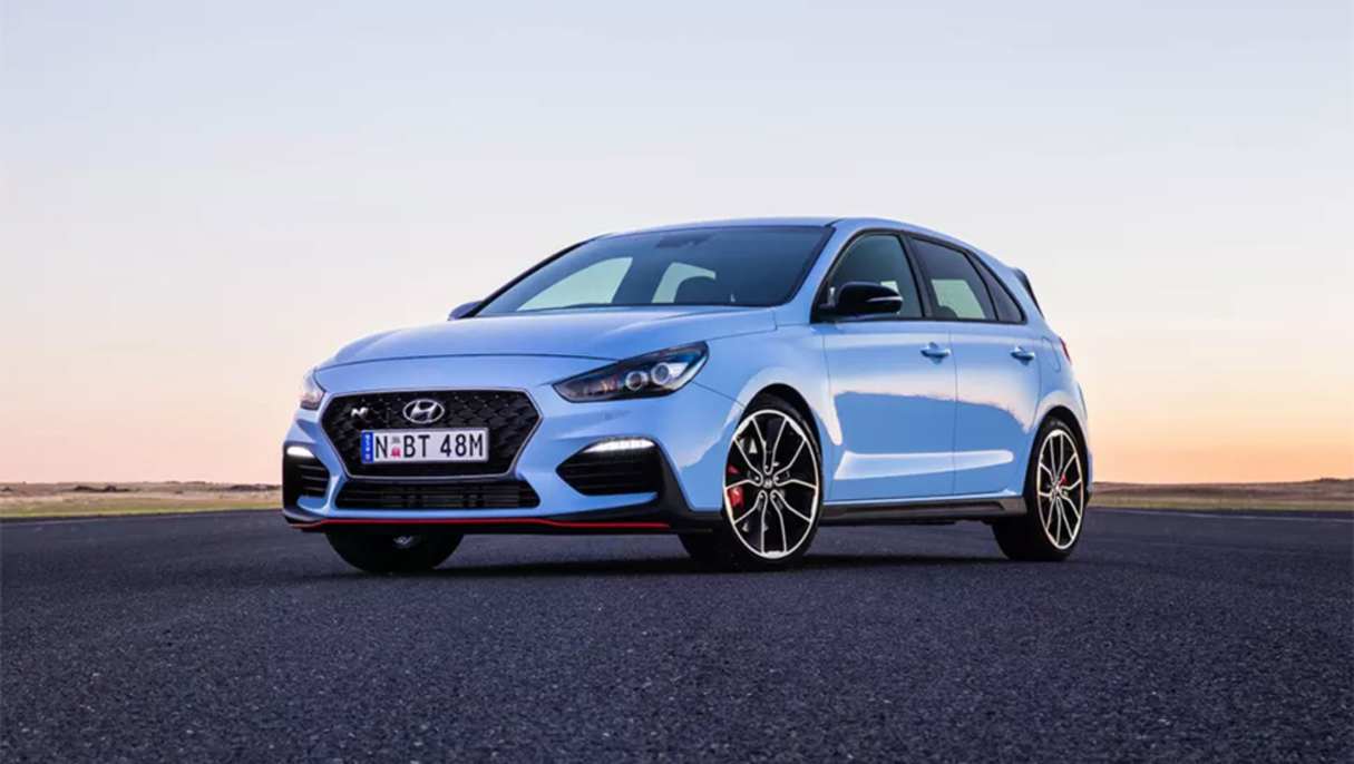 Expect a reshaped front bumper to complete a new-look front end for the 2021 i30 N.