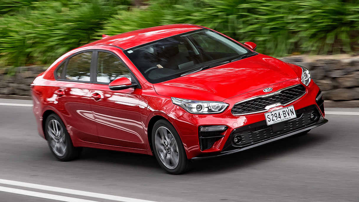 Dimensionally the car is slightly bigger on all three axis. (Kia Cerato Sport pictured)