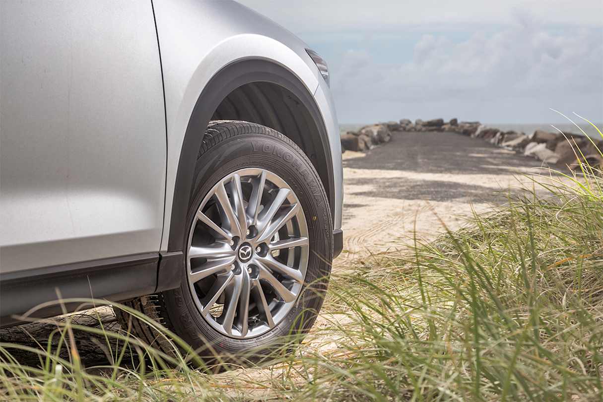 The Maxx Sport and Touring model get 17-inch alloy rims. (Touring model shown)