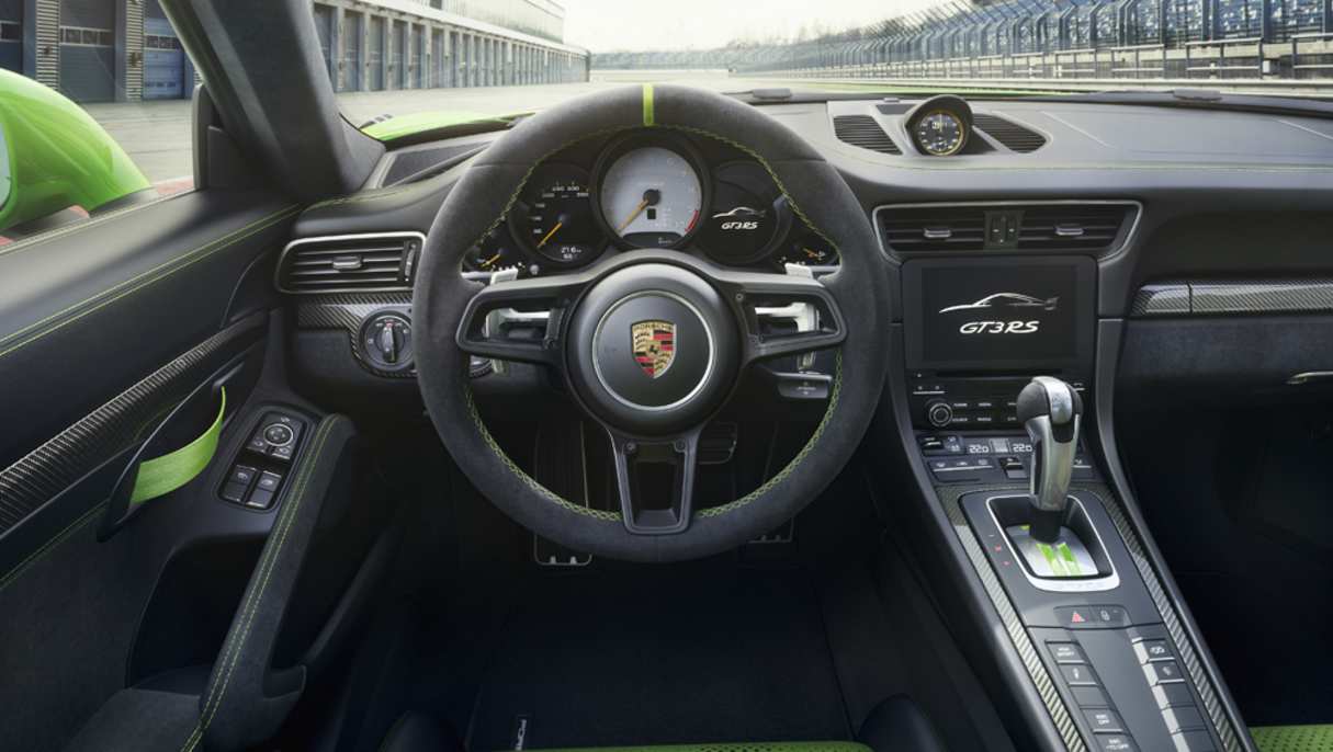 A no-cost Clubsport package adds a roll bar, fire extinguisher, six-point belt and battery disconnect switch.