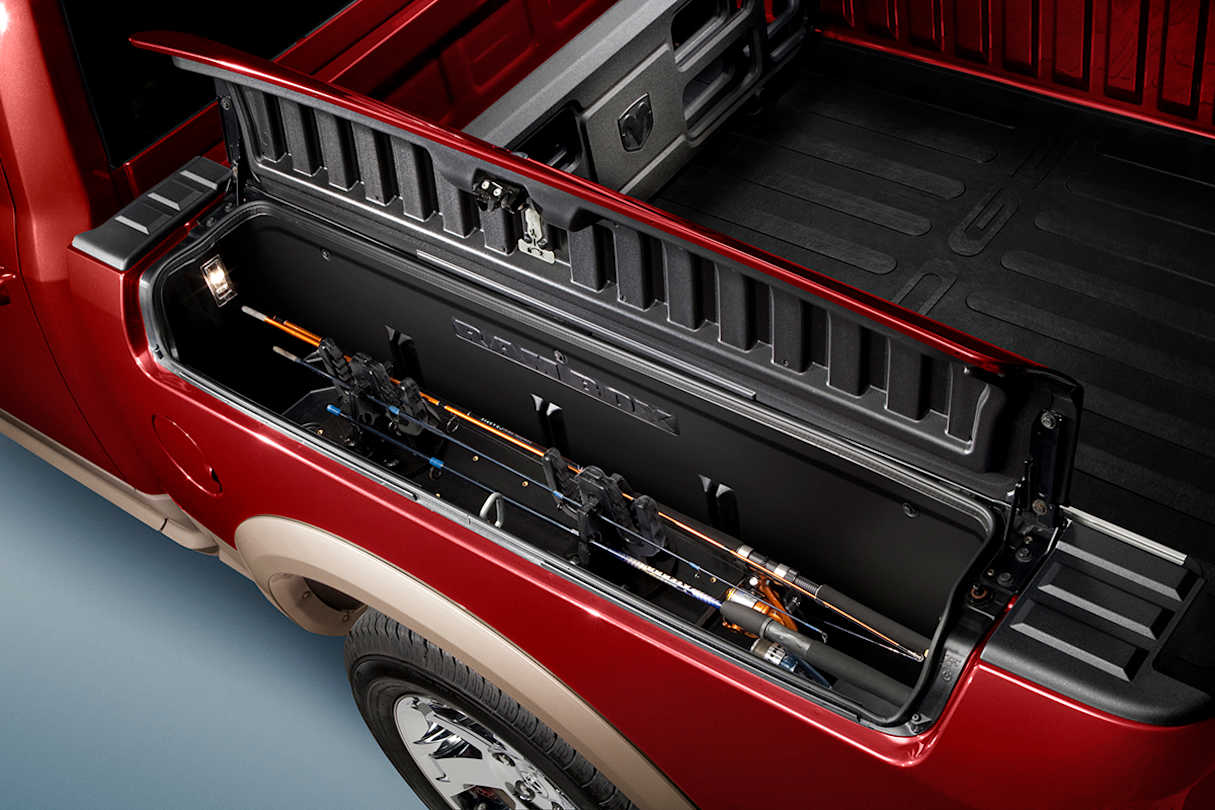 The Laramie model is priced at ,950 or 4,450 with RamBoxes.