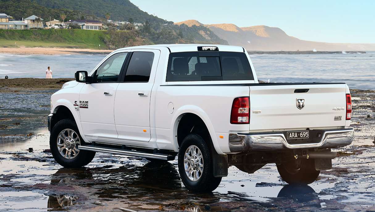 Both the 2500 and 3500 pick-ups come with a 1.9m (six-foot four-inch) tub as standard.