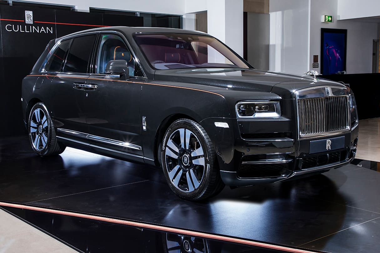 The chassis has been built and designed especially for Cullinan.