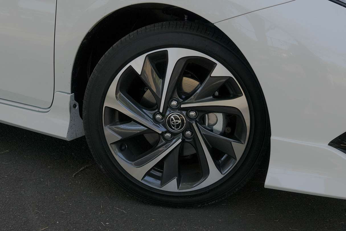 The stylish 17-inch wheels are a nice addition. Even though they firm-up the ride. (image credit: James Lisle)