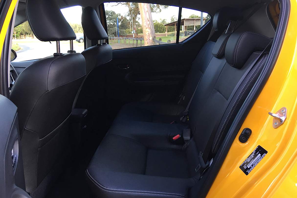 Climb into the back, and you&#039;ll find yourself in a pretty snug space. (Image: Andrew Chesterton)