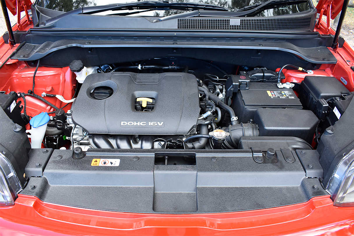 The 2.0-litre four cylinder produces 112kW/192Nm. (image credit: Mitchell Tulk)